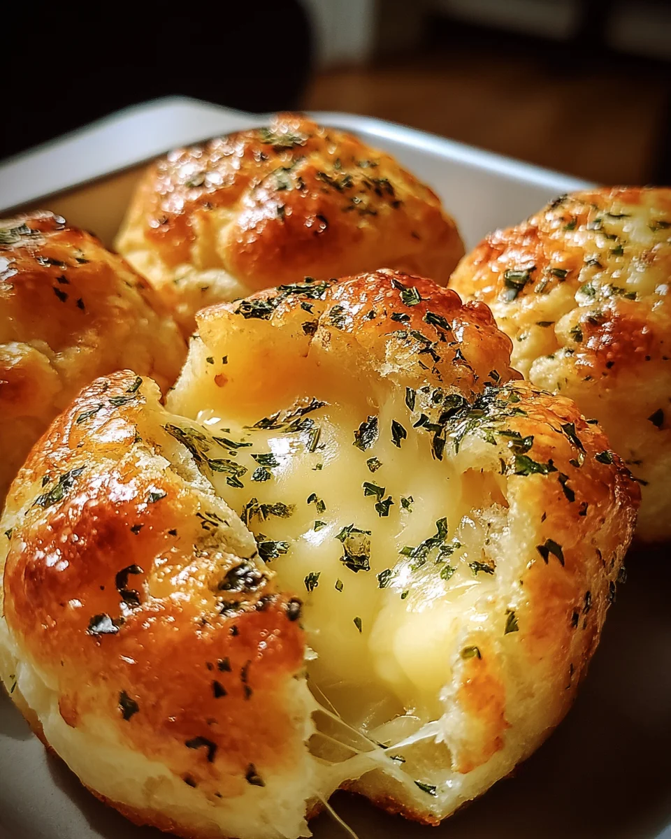 Pillsbury Biscuit Garlic Butter Cheese Bombs 21 Pillsbury