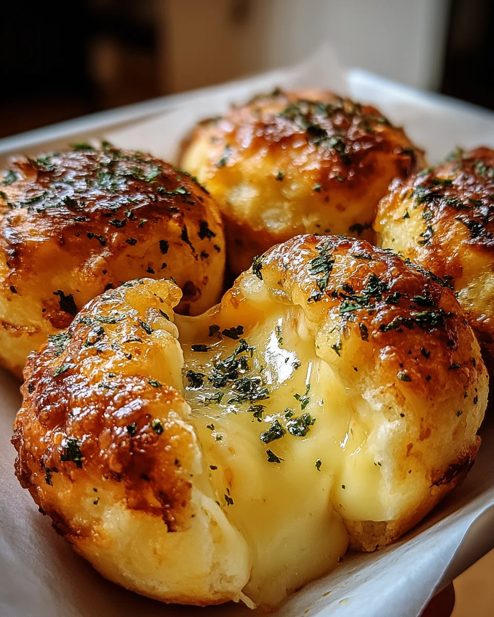 Pillsbury Biscuit Garlic Butter Cheese Bombs 22 Pillsbury