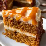 Pumpkin Cake with Caramel Cream Cheese Frosting 29 Pumpkin Cake with Caramel Cream Cheese Frosting