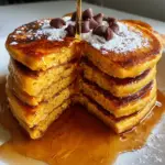 Pumpkin Cottage Cheese Pancakes
