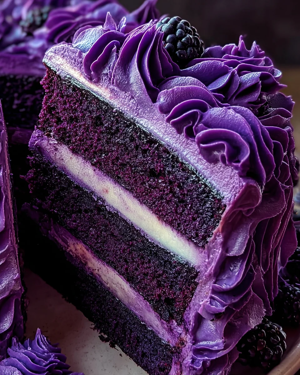 Purple Velvet Cake 21 Purple Velvet Cake