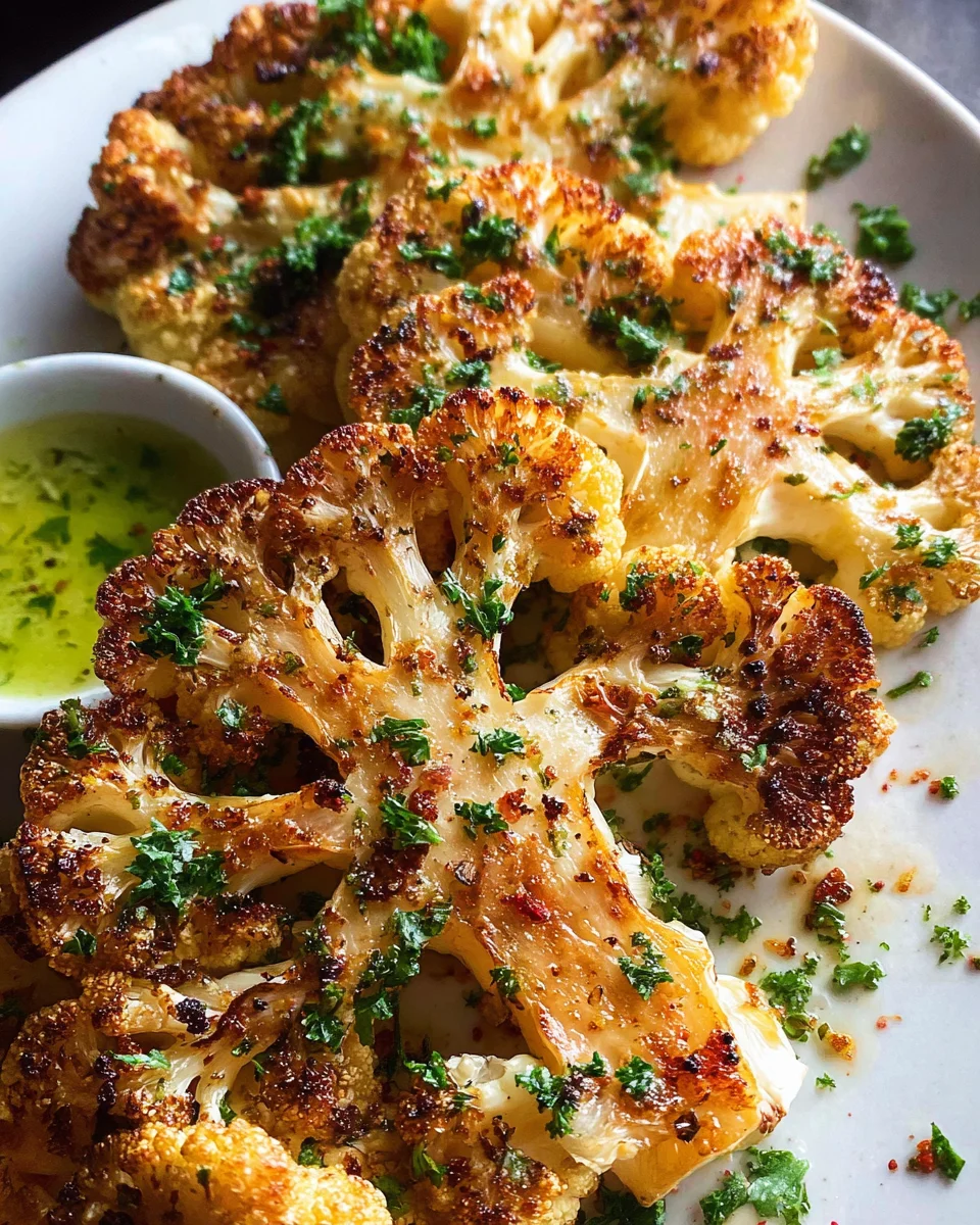 Roasted Cauliflower Steaks 19 Roasted