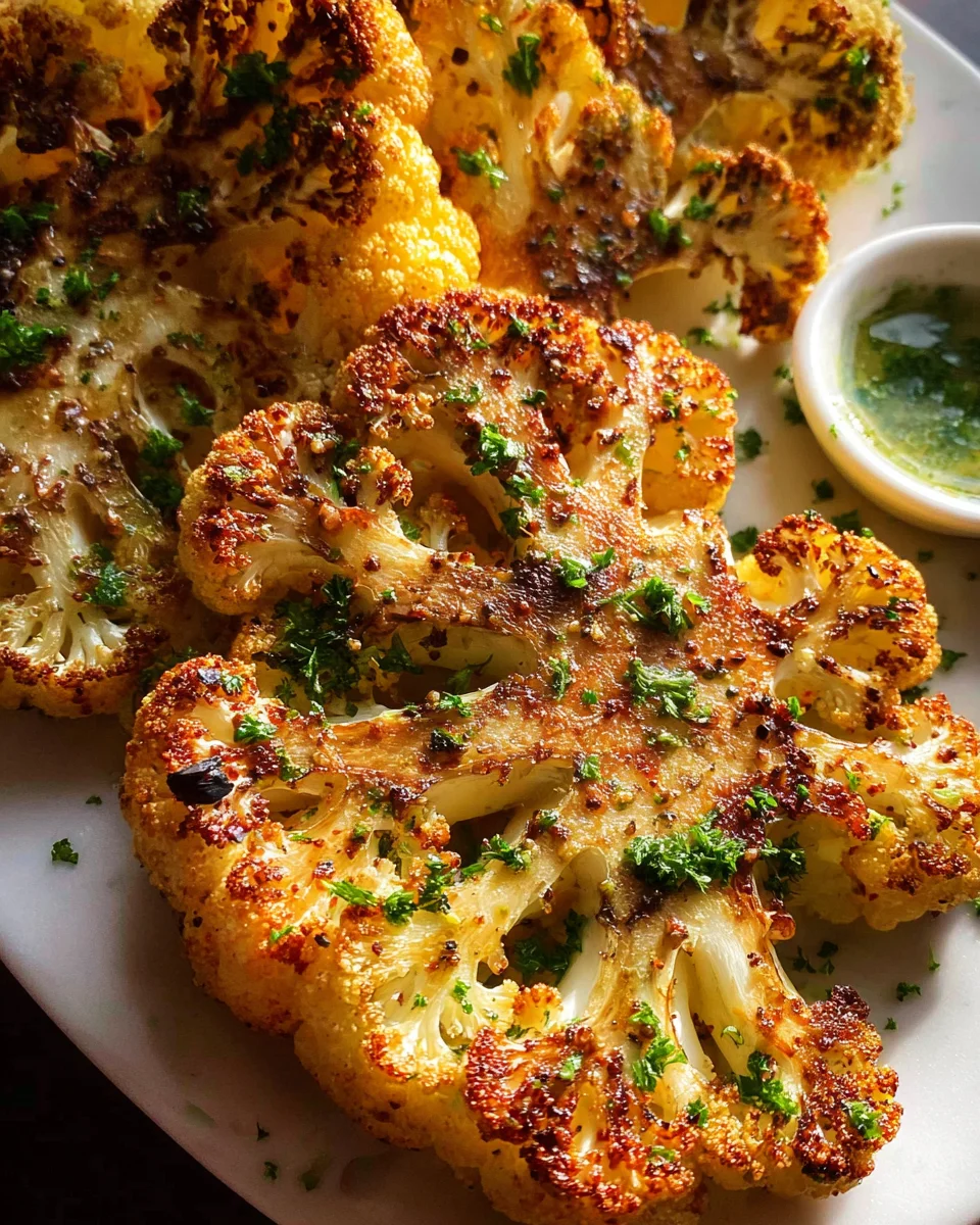 Roasted Cauliflower Steaks 20 Roasted