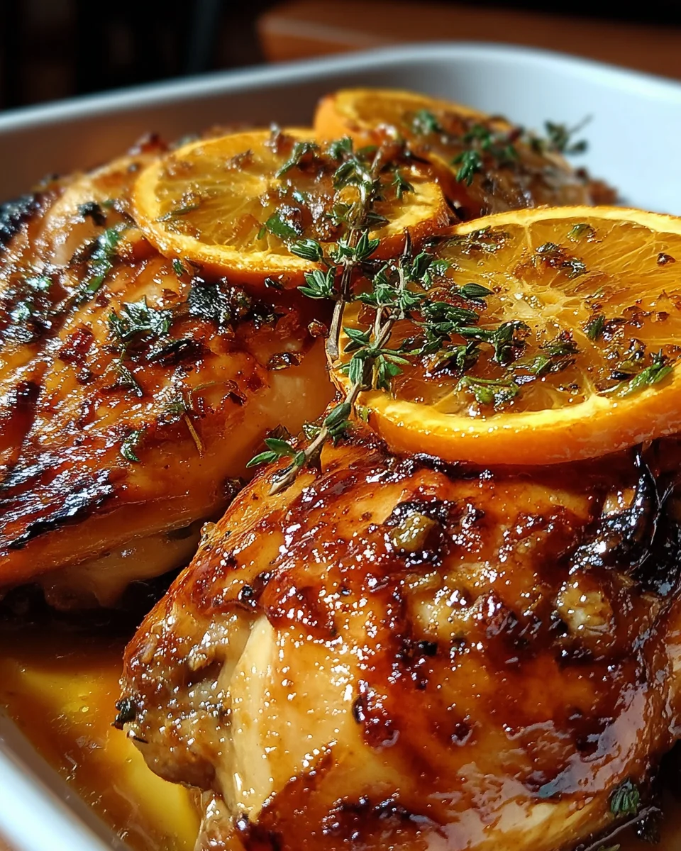 Roasted Orange Chicken 24 Roasted
