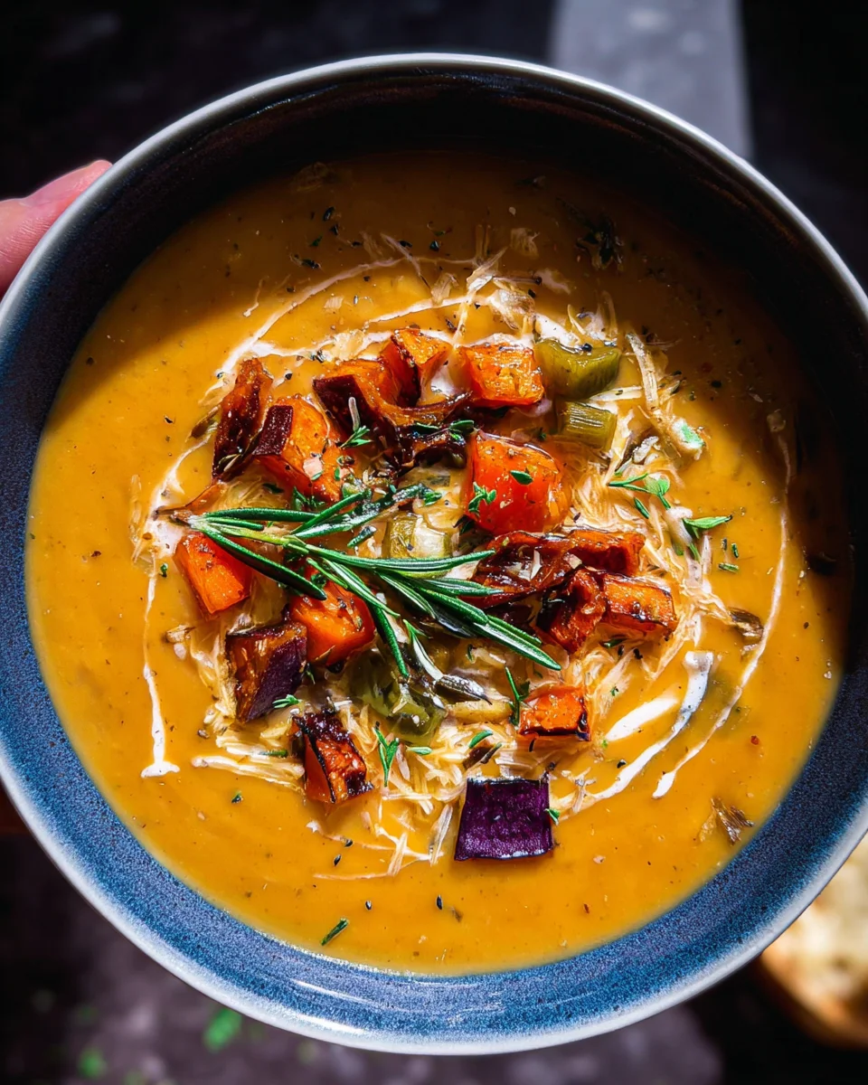 Roasted Vegetable Soup 21 Roasted