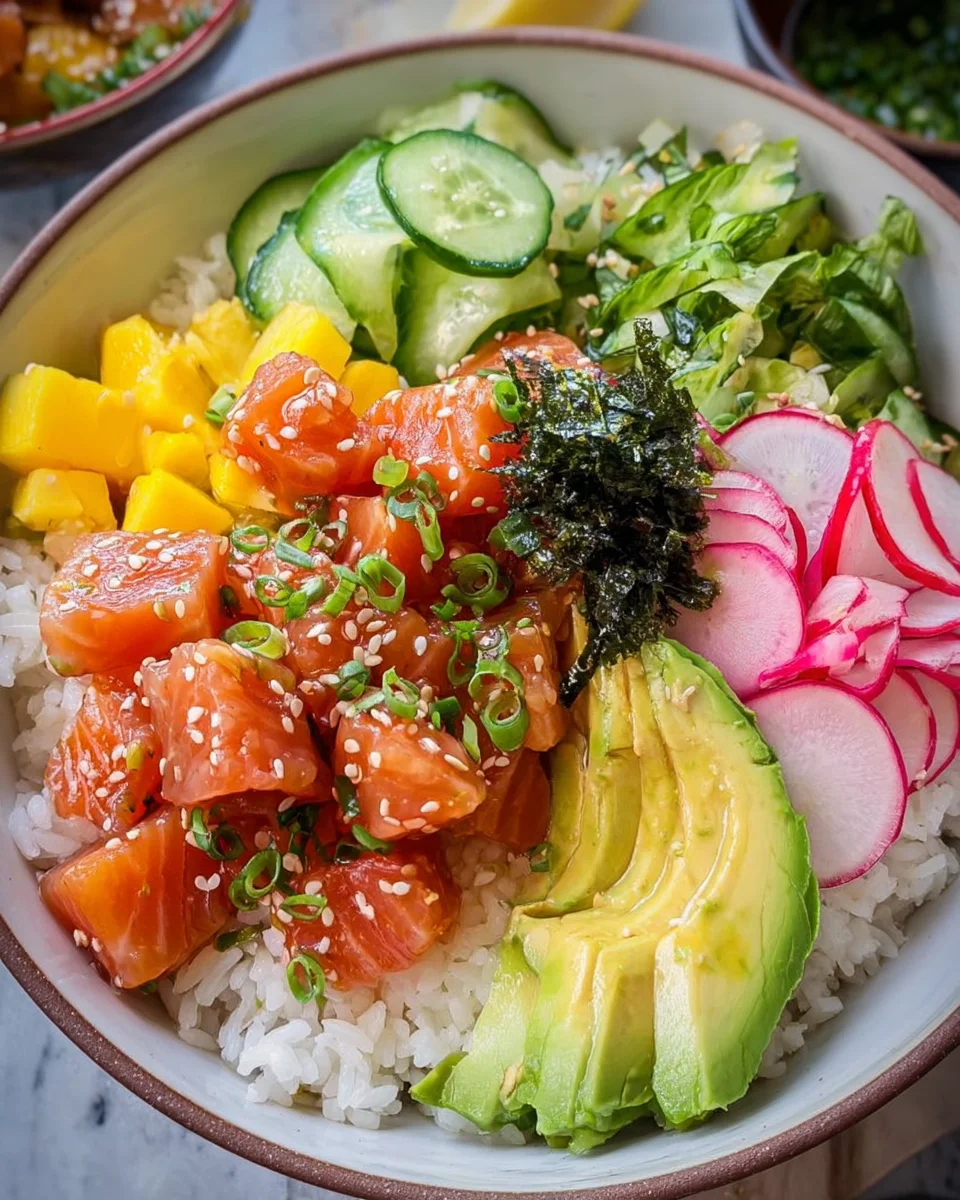 Salmon Poke Bowl 21 Salmon Poke Bowl