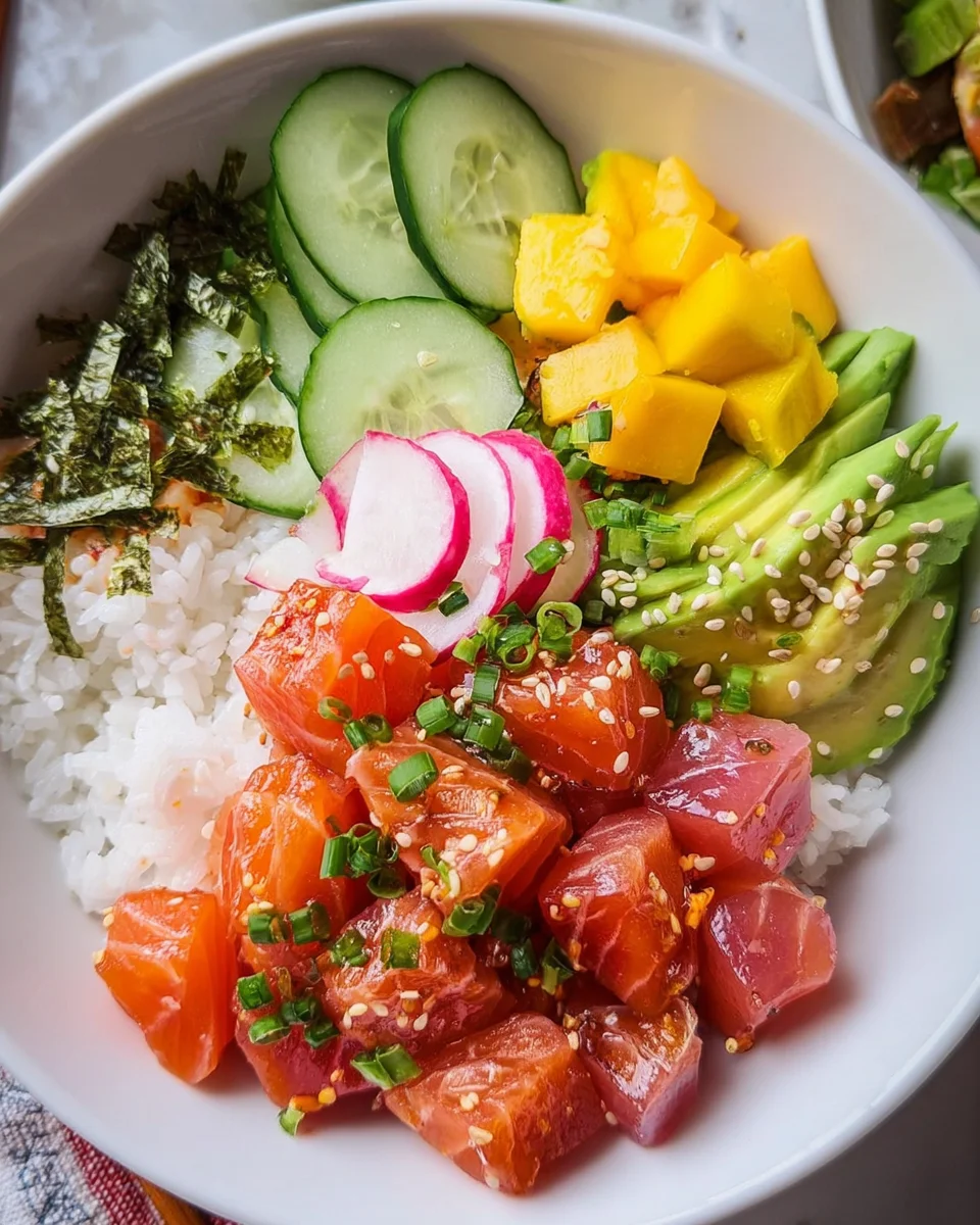 Salmon Poke Bowl 24 Salmon