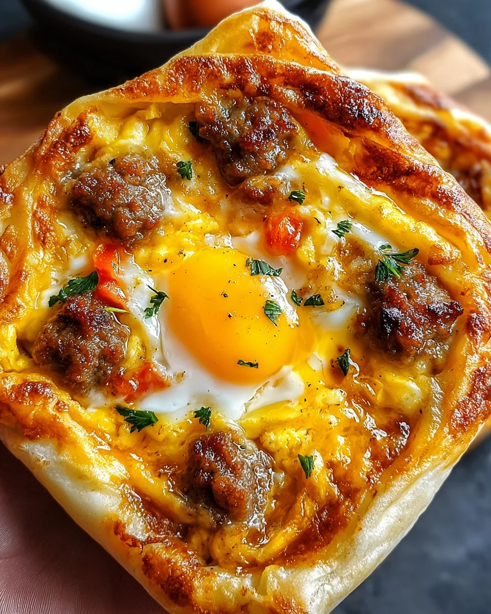 Sausage Egg and Cheese Breakfast Roll-Ups 20 Sausage