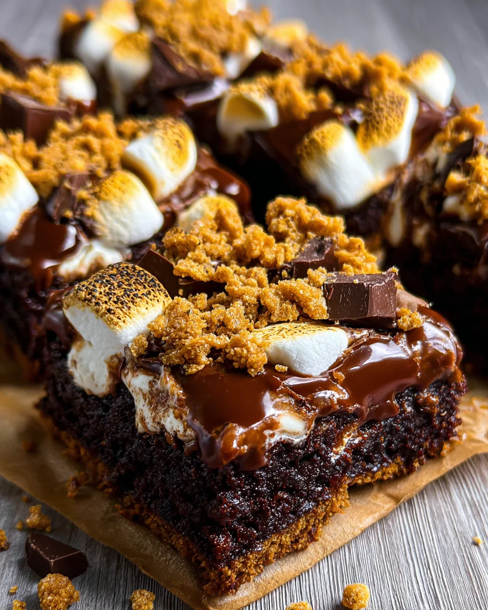 S'mores Brownies 21 S'mores Brownies