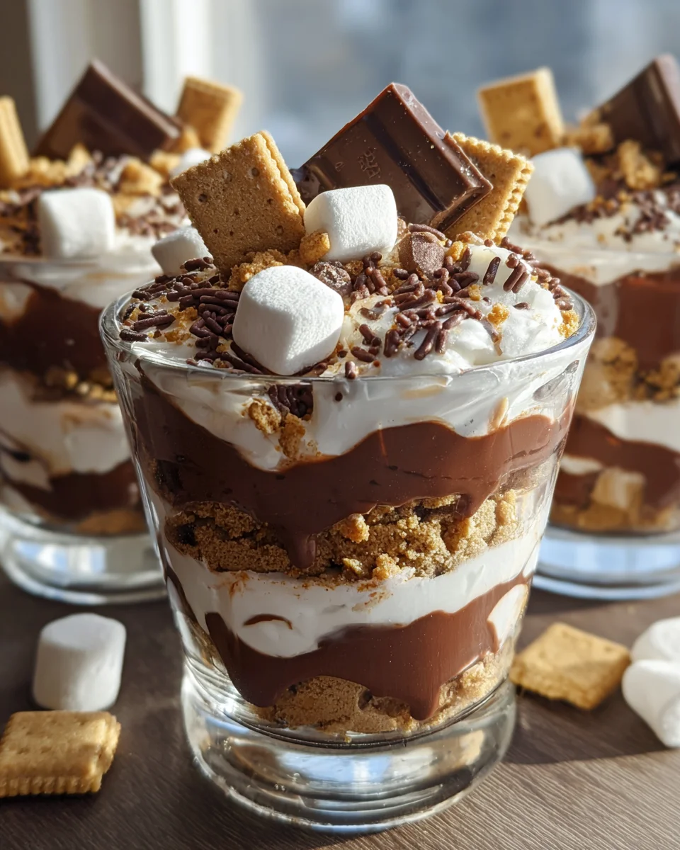 Smores Pudding Cups 20 Smores