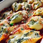 Spinach and Ricotta Stuffed Shells Recipe