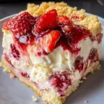 Strawberry Cheesecake Dump Cake 19 Strawberry Cheesecake Dump Cake