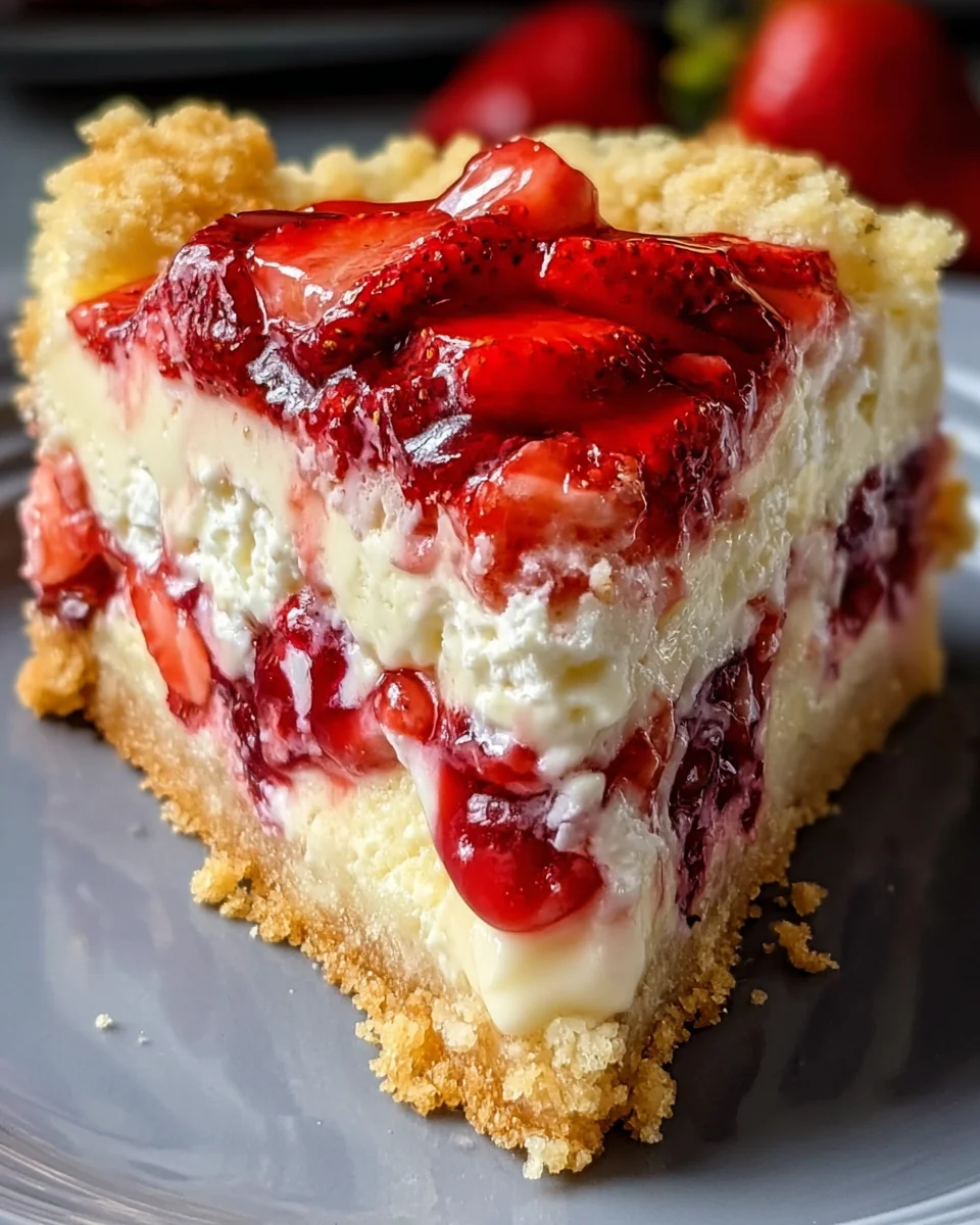 Strawberry Cheesecake Dump Cake 18 Strawberry