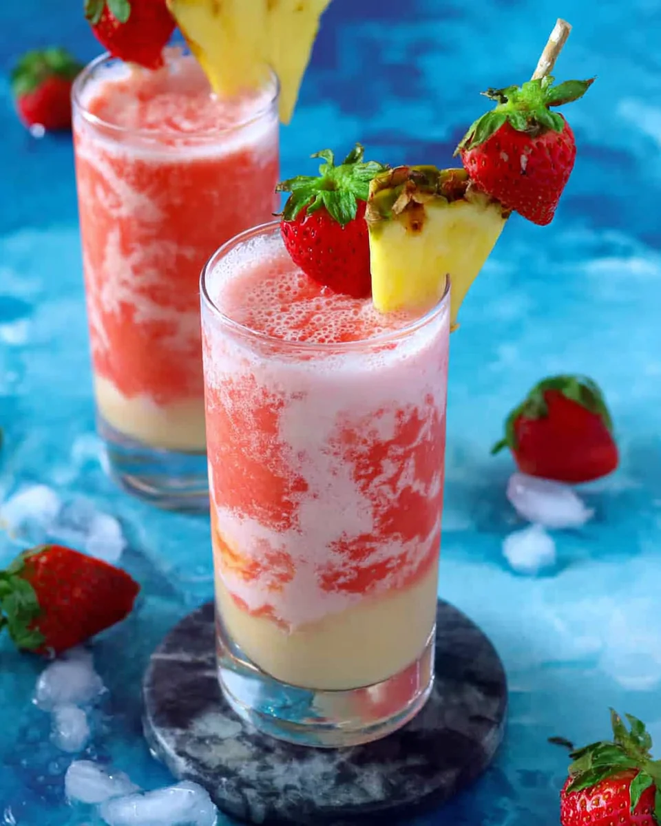 Strawberry Colada Splash