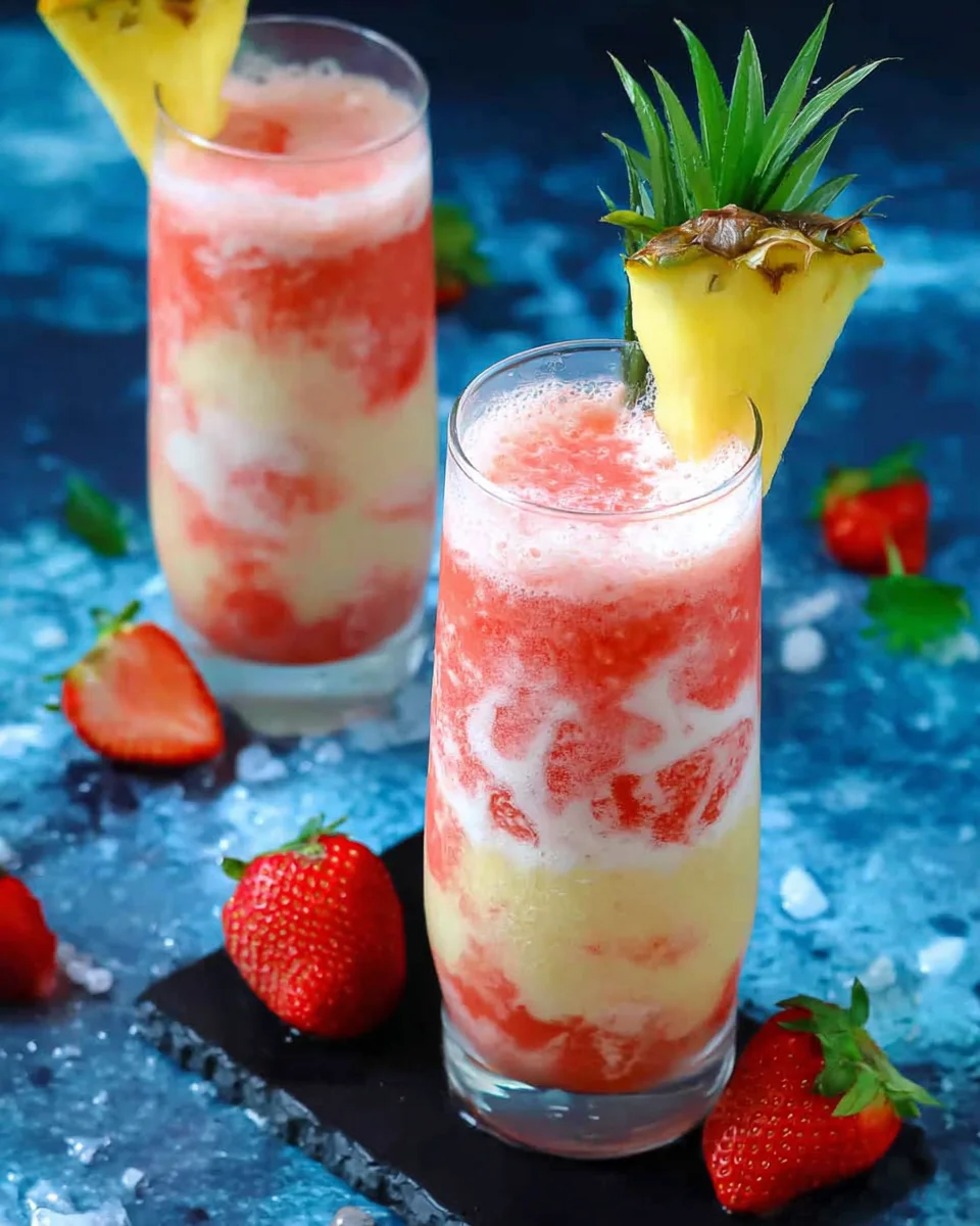 Strawberry Colada Splash 16 Strawberry