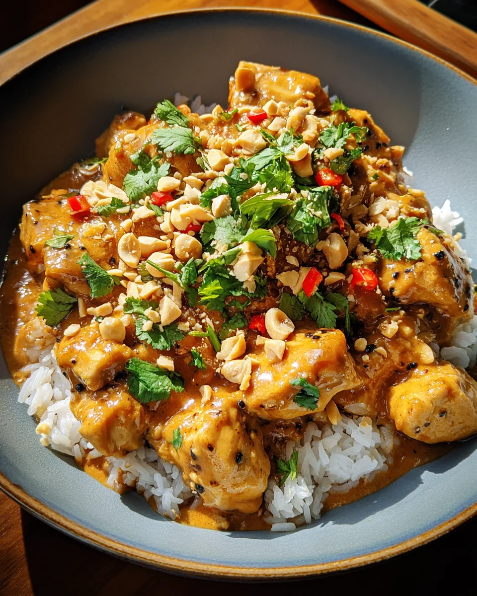 Thai Peanut Chicken 28 Thai Peanut Chicken