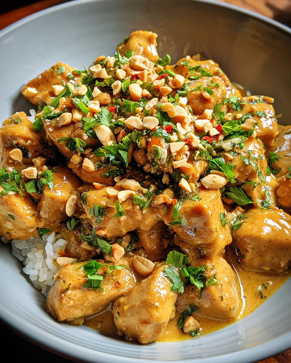Thai Peanut Chicken 26 Thai