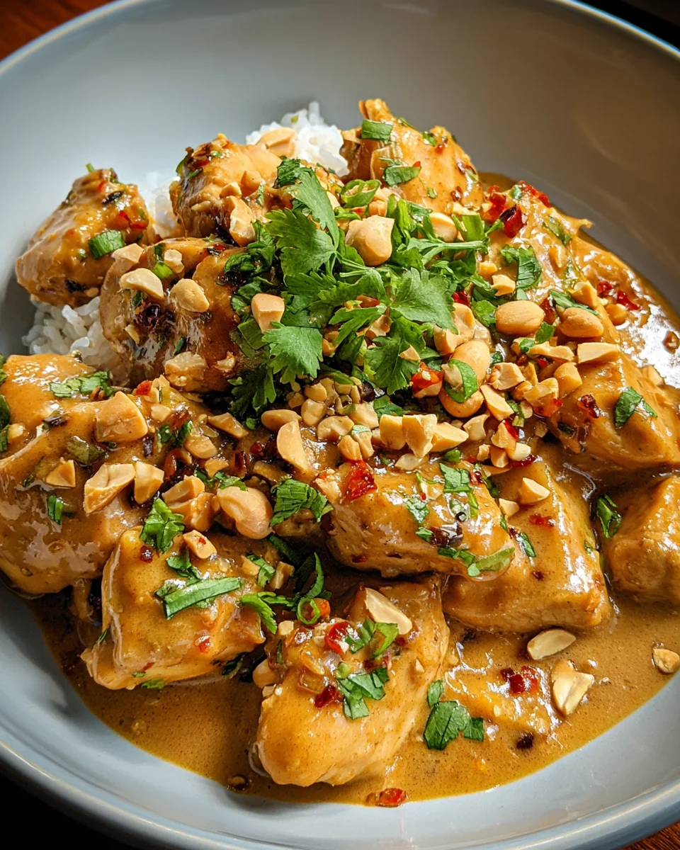Thai Peanut Chicken 27 Thai