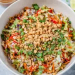 Thai Peanut Salad 24 Thai Peanut Salad