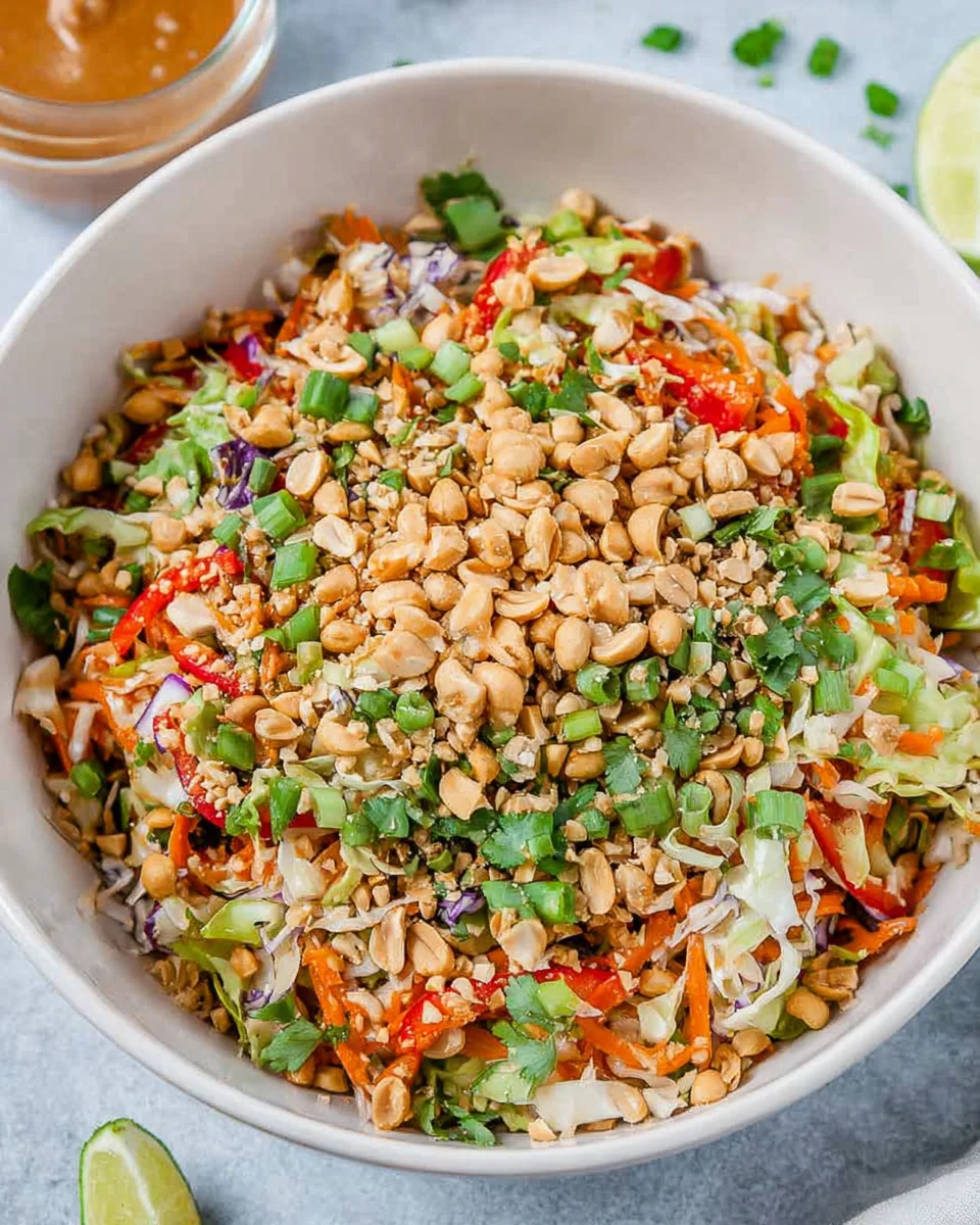 Thai Peanut Salad 25 Thai Peanut Salad