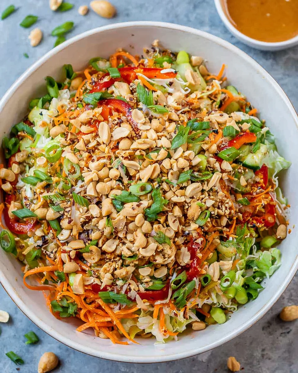 Thai Peanut Salad 23 Thai