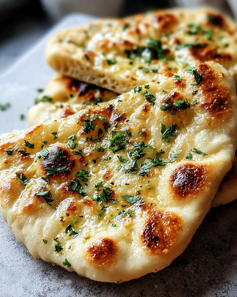 The Best Easy Garlic Naan Bread
