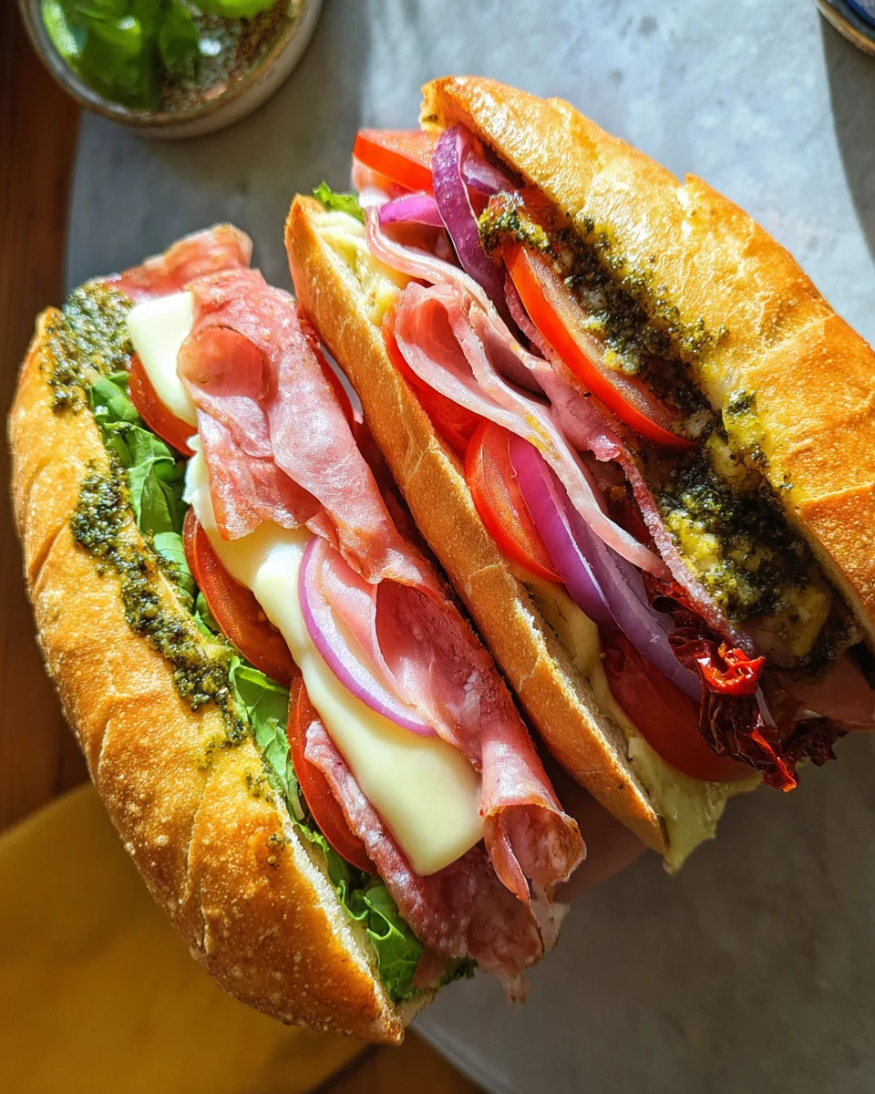 Toasted Italian Sandwich 20 Toasted