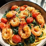 Tomato Spinach Shrimp Pasta 21 Tomato Spinach Shrimp Pasta