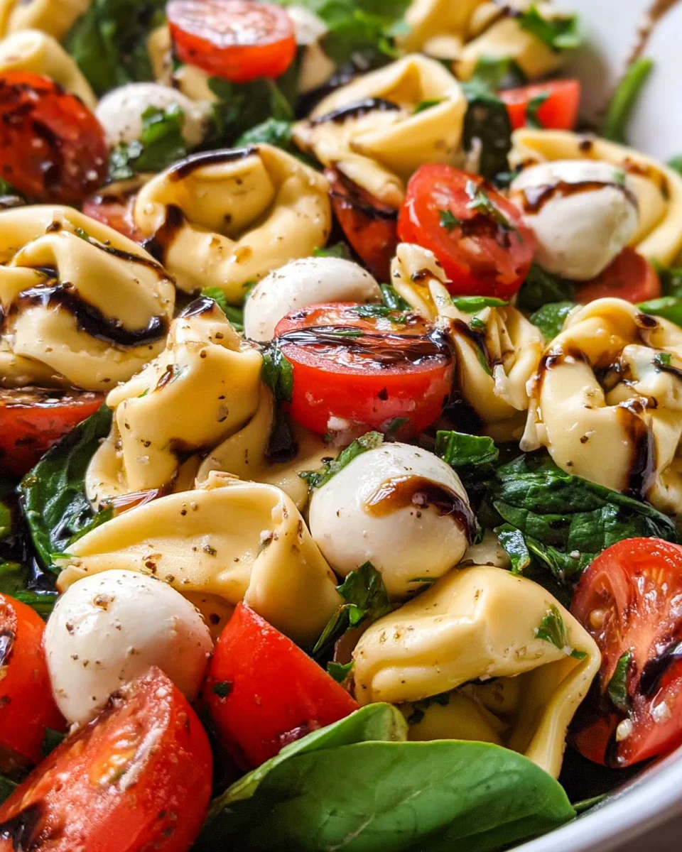 Tortellini Caprese Salad 13 Tortellini Caprese Salad