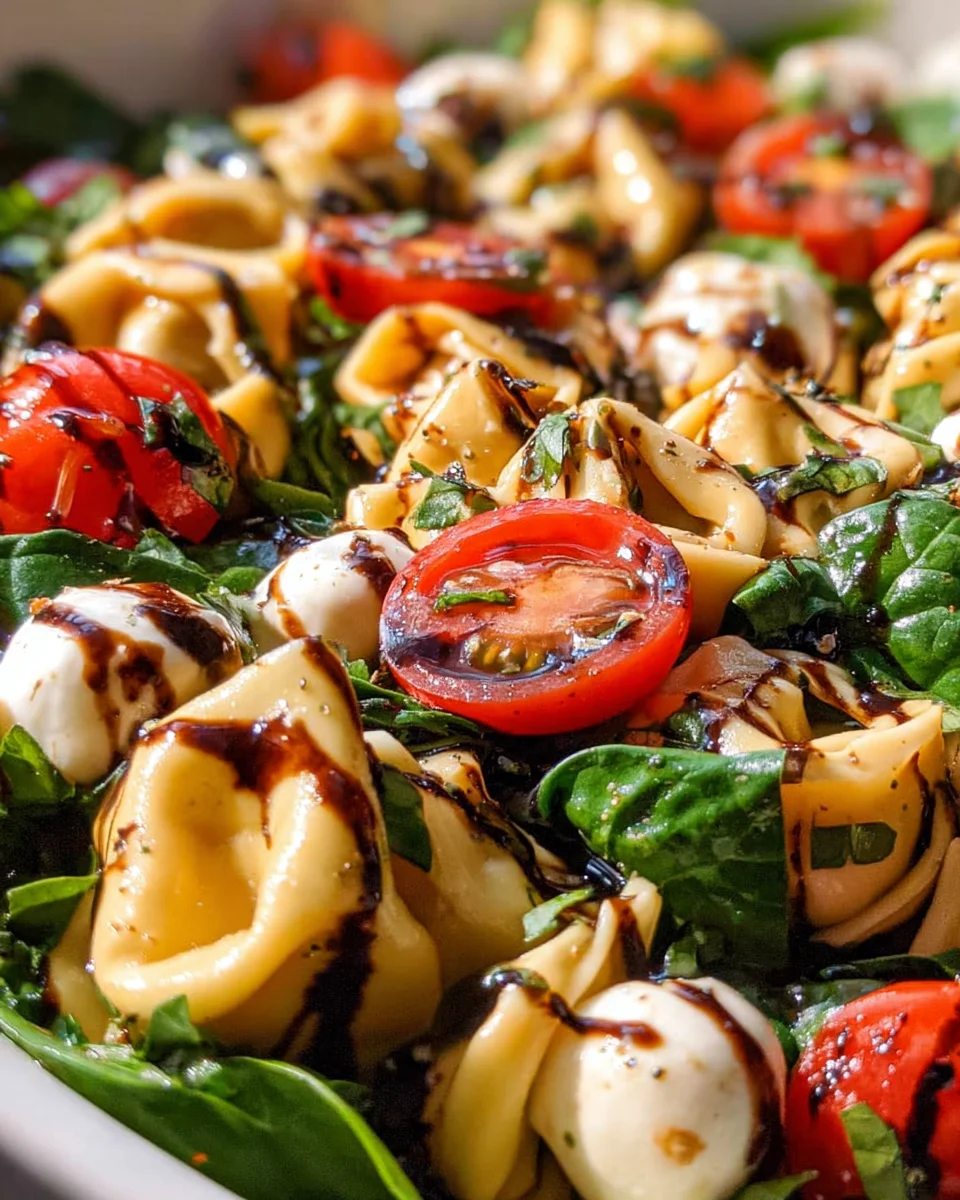 Tortellini Caprese Salad 20 Tortellini