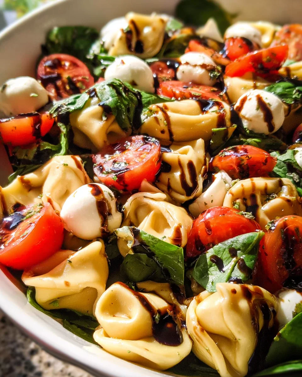 Tortellini Caprese Salad 21 Tortellini