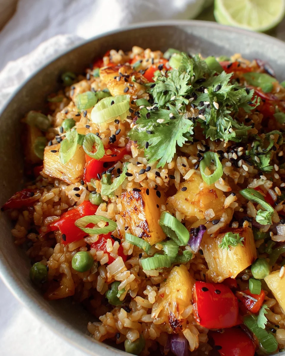 Vegan Pineapple Fried Rice 18 Vegan Pineapple Fried Rice