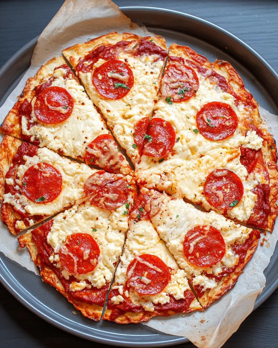 Viral Cottage Cheese Flatbread Pizza 21 Viral