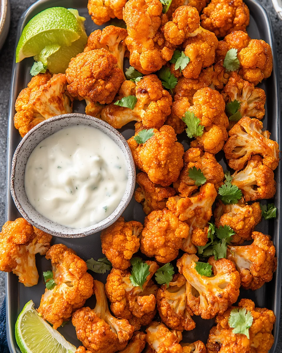 Air Fryer Buffalo Cauliflower Recipe 18 Air