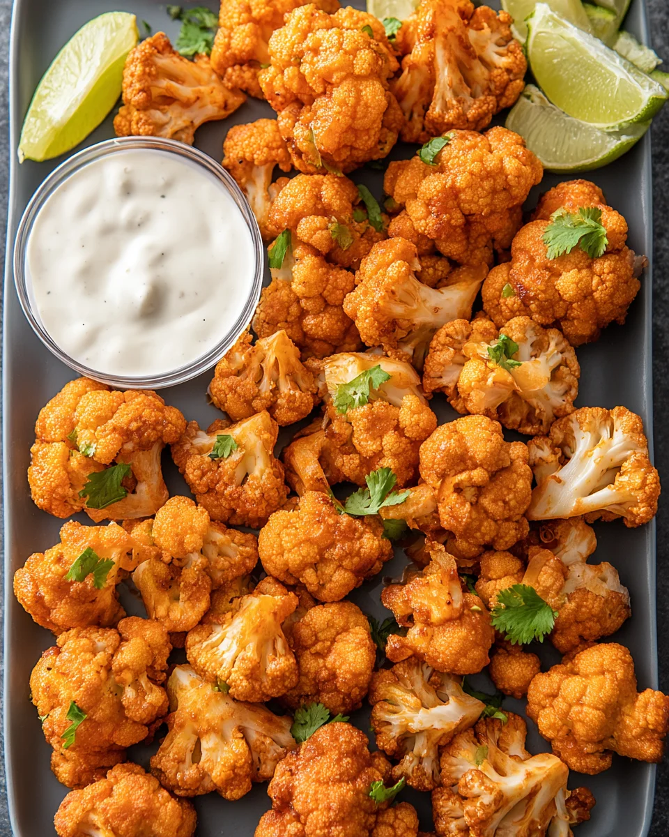 Air Fryer Buffalo Cauliflower Recipe 19 Air