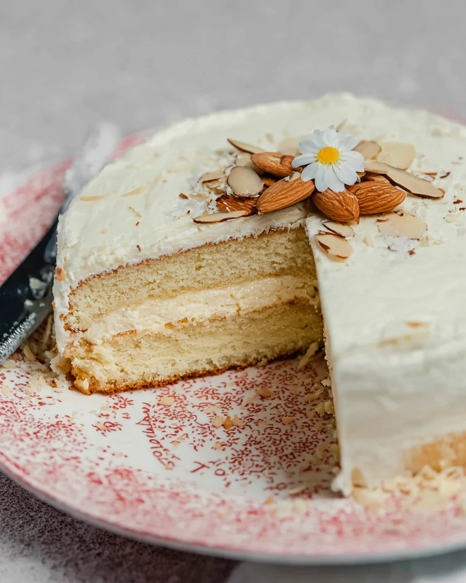 Almond Cream Cake 27 Almond Cream Cake