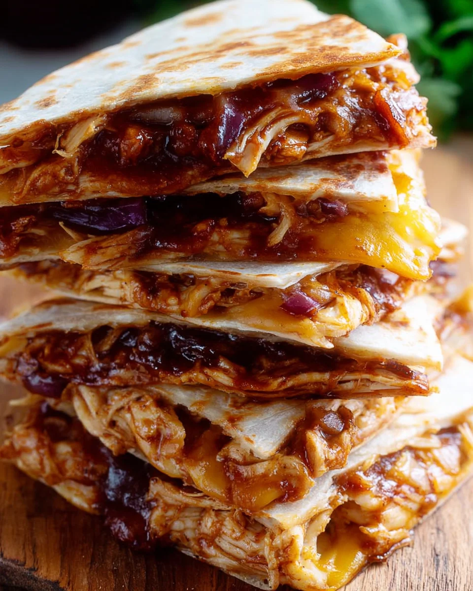 BBQ Chicken Quesadilla