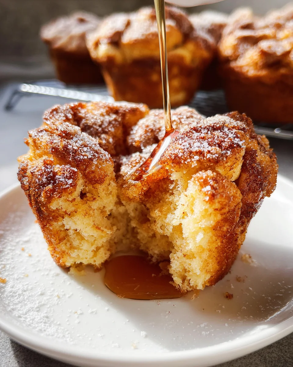 Baked French Toast Muffins