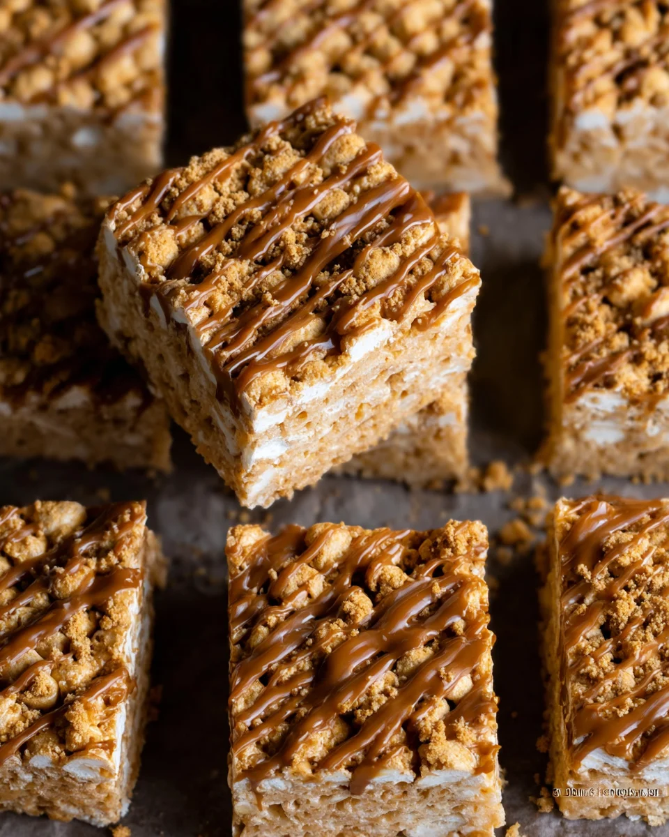 Biscoff Rice Krispie Treats 16 Biscoff