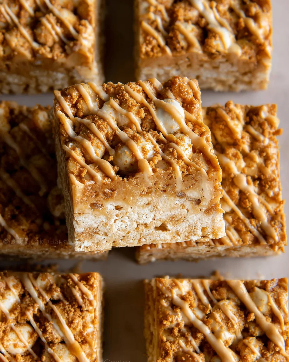 Biscoff Rice Krispie Treats 17 Biscoff
