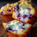 Blueberry Cream Cheese Muffins recipe