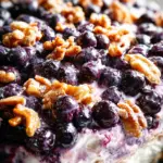 Blueberry Pretzel Salad
