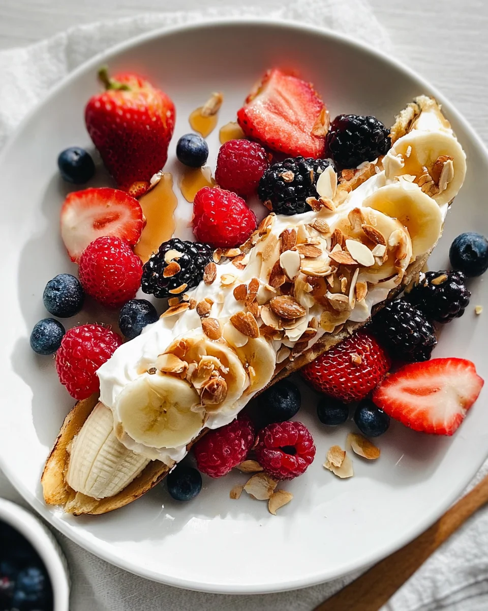 Breakfast Banana Split 18 Breakfast Banana Split