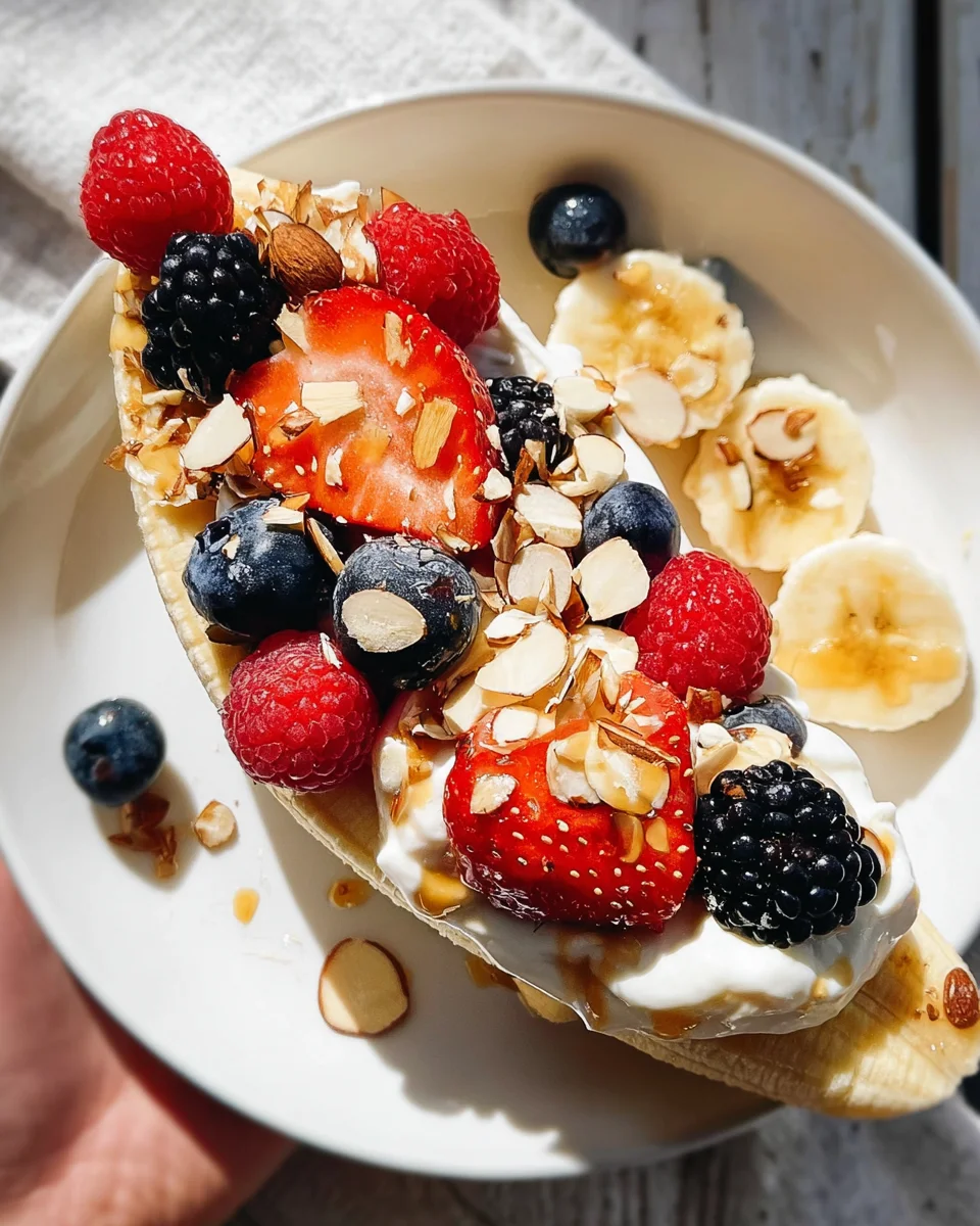 Breakfast Banana Split 16 Breakfast