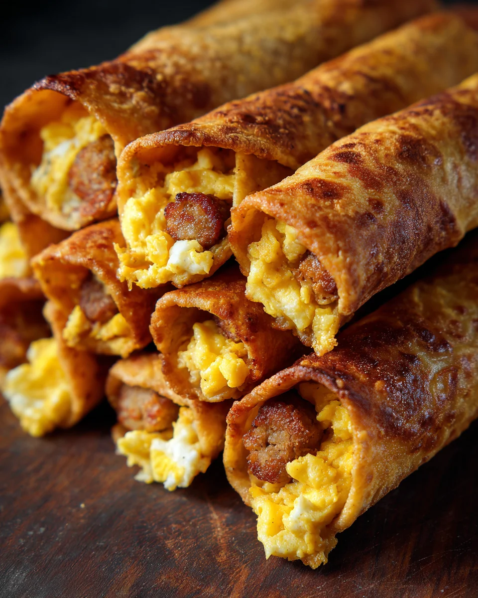 Breakfast Taquitos 20 Breakfast Taquitos