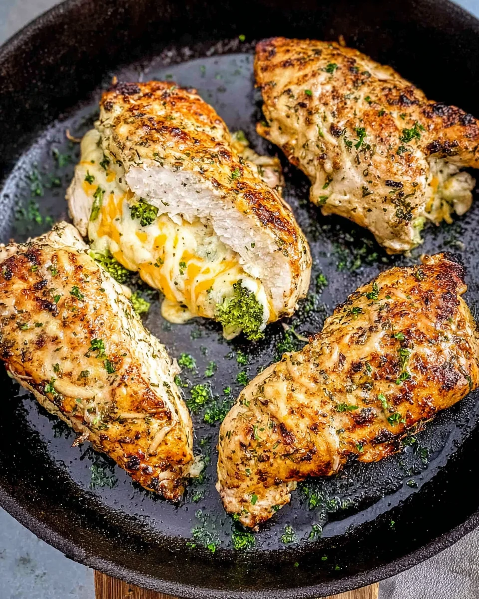 Broccoli Cheddar Stuffed Chicken Breasts 22 Broccoli Cheddar Stuffed Chicken Breasts