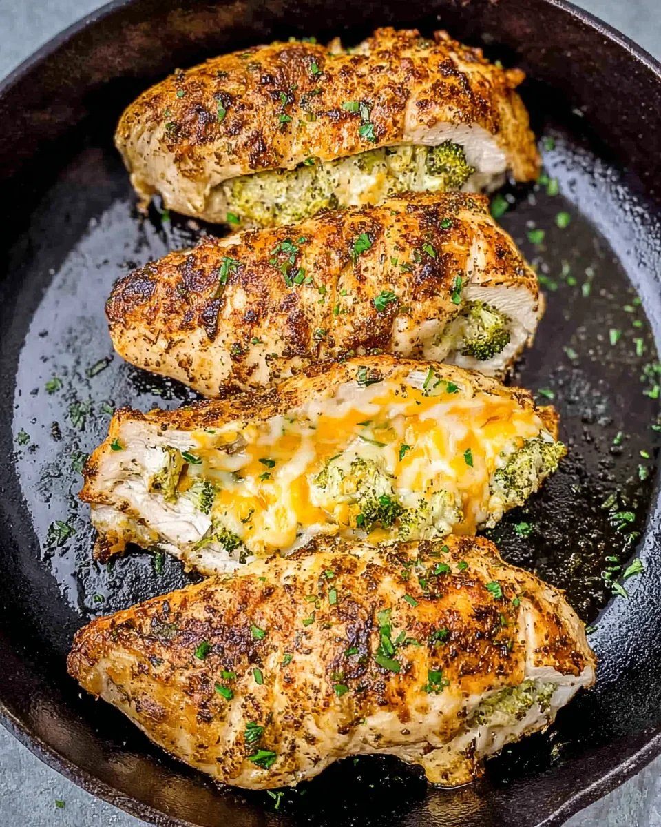 Broccoli Cheddar Stuffed Chicken Breasts 20 Broccoli