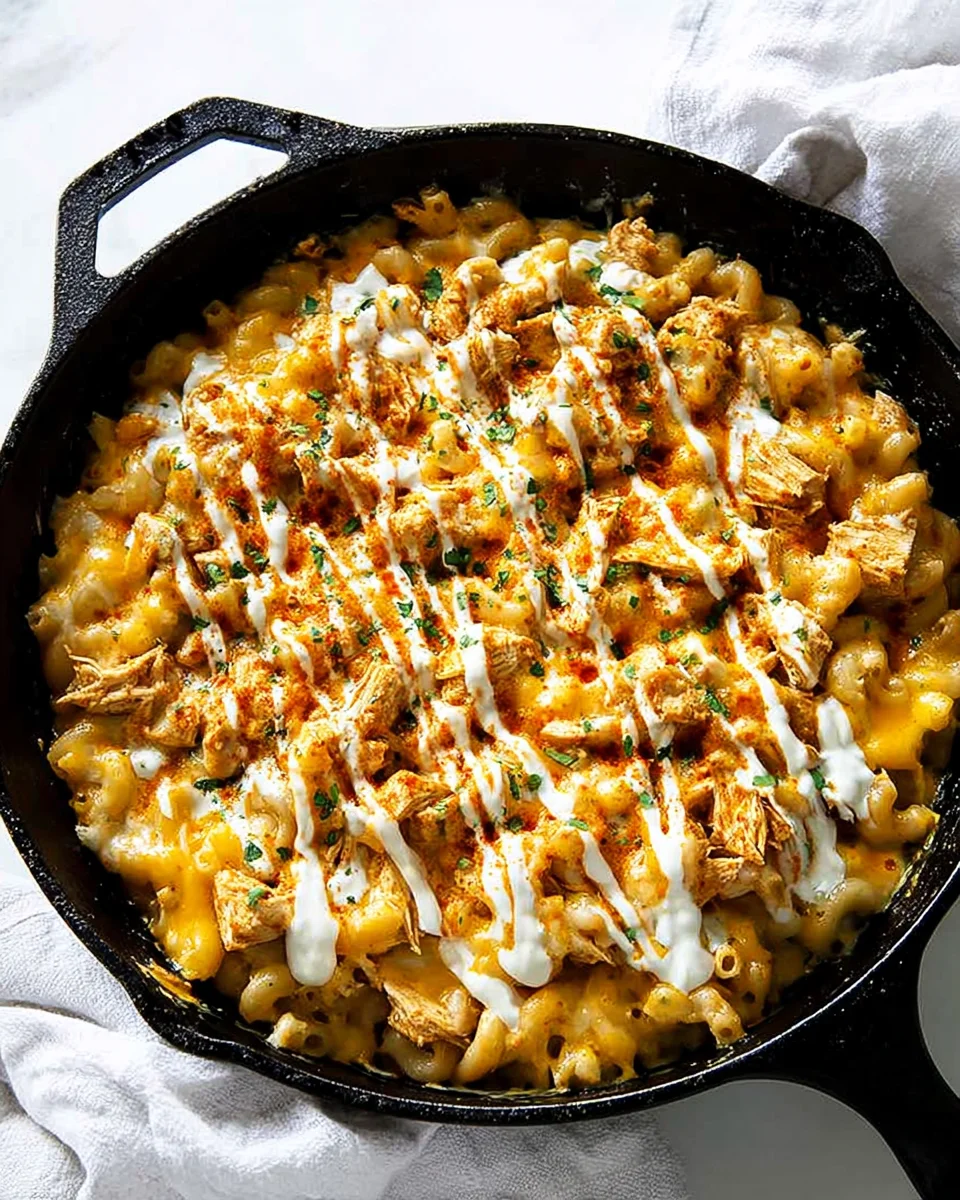 Buffalo Chicken Macaroni and Cheese 30 Buffalo