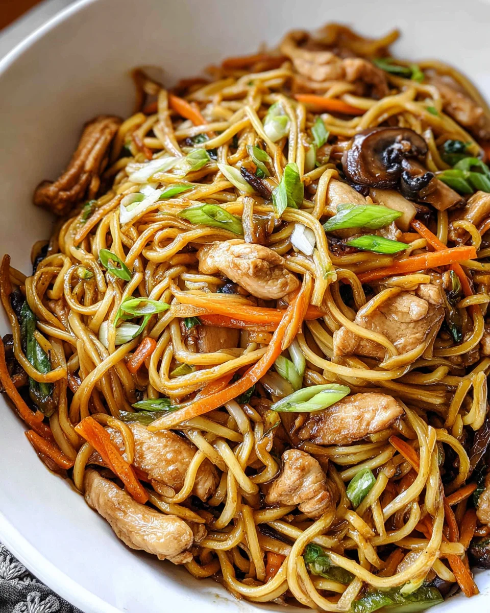 Chicken Lo Mein