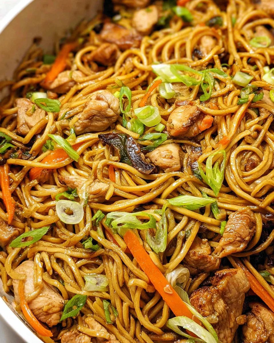 Chicken Lo Mein 28 Chicken